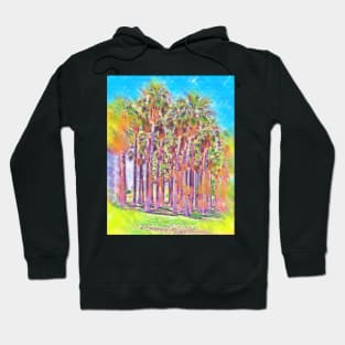 Pastel Palm Grove Hoodie